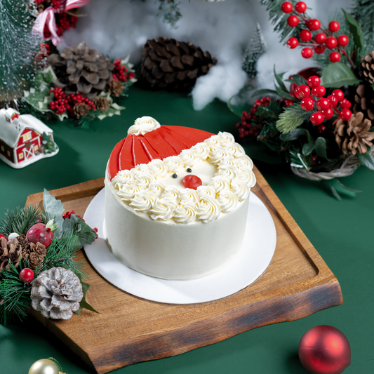 Santa Themed Mini Cake