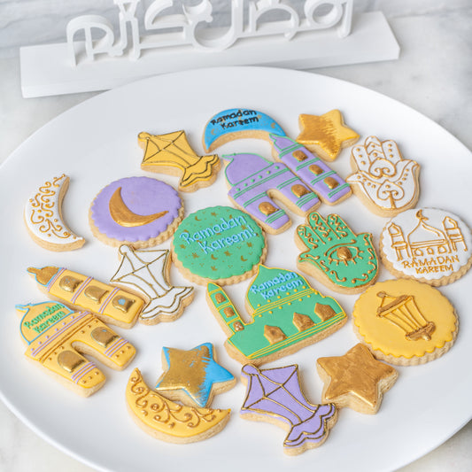 Ramadan Decorated Sugar Cookies