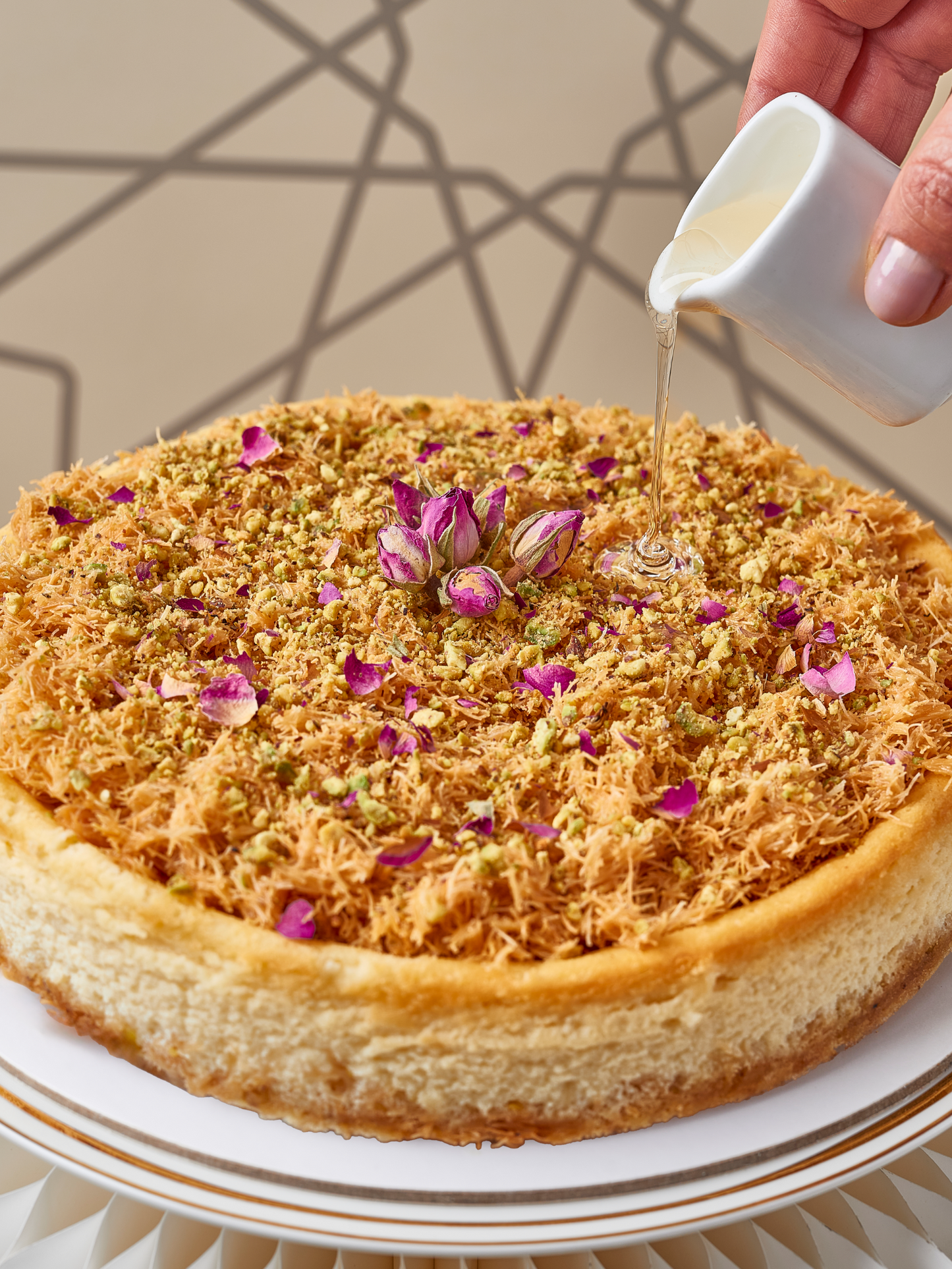 Kunafa Cheesecake