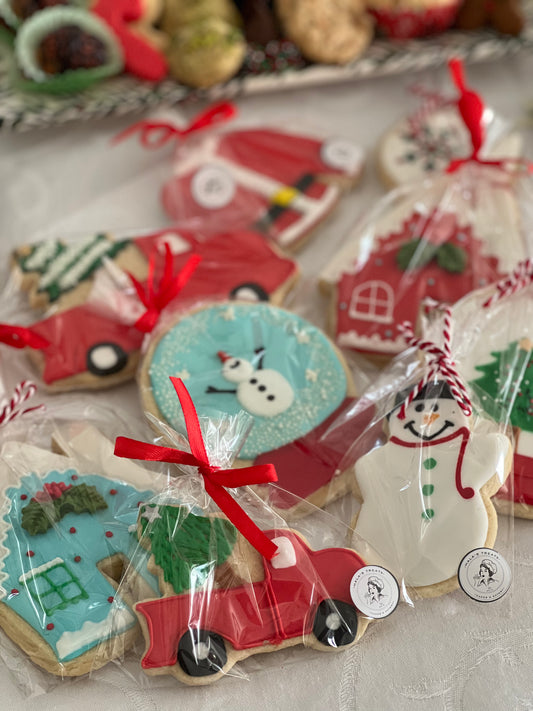 Galletas de Azúcar Navideñas Surtidas Grandes